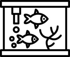 Aquarium Vector Icon Design