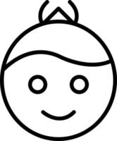Kid Vector Icon Design