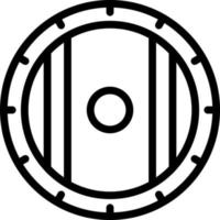 diseño de icono de vector de escudo