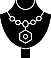 diseño de icono de vector de collar