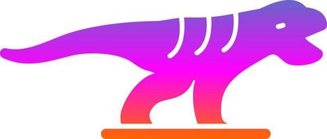 diseño de icono de vector de dinosaurio