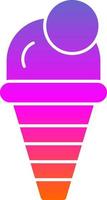 Ice Cream Vector Icon Design