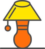 Table Lamp Vector Icon