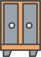 Cupboard Vector Icon