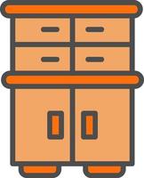 Cabinet Vector Icon