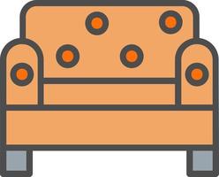 Sofa Vector Icon