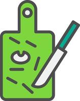 Cutting Board Vector Icon