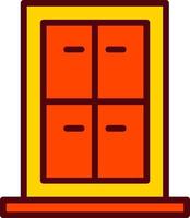 icono de vector de ventana