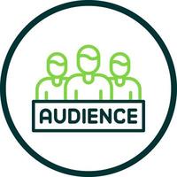 Audience Vector Icon Design