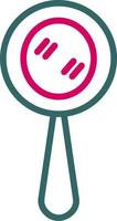 Hand Mirror Vector Icon