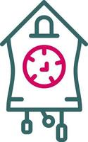 Cuckoo Clock Vector Icon