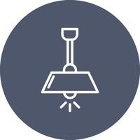 Ceiling Lamp Vector Icon