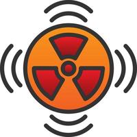 Gamma Ray Vector Icon Design