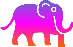 Mammoth Vector Icon Design