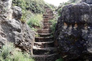 Staircase for going up and down. photo