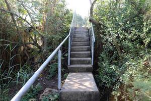 Staircase for going up and down. photo