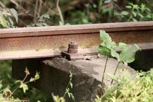 Fragments of the old railway from Haifa to Damascus. photo