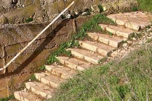 Staircase for going up and down. photo