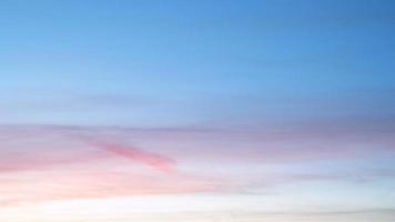 Sky with red-colored clouds photo