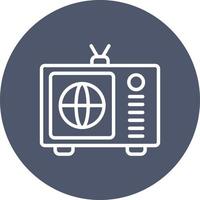 Television Vector Icon