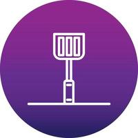 Rubber Spatula Vector Icon