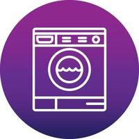 Washing Machine Vector Icon