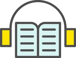 Audio Book Vector Icon