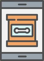 Canned Food Vector Icon