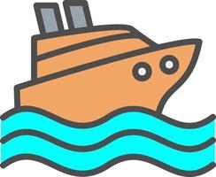 Cruise Vector Icon