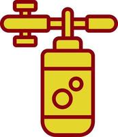 Foam Gun Vector Icon Design