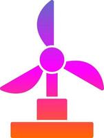 Windmill Vector Icon Design