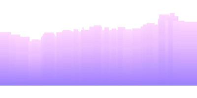 Silhouettes of the City. vector