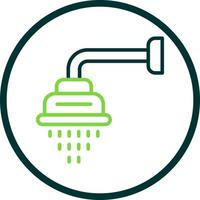 Shower Head Vector Icon Design