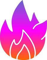 diseño de icono de vector de fuego