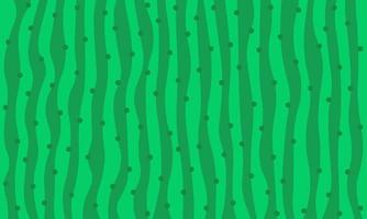 abstract green cactus flat texture background vector