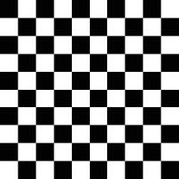 Black And White Seamless Check Pattern vector