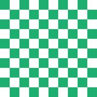 Green And White Seamless Check Pattern vector
