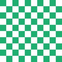 Green And White Seamless Check Pattern vector