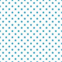 Blue Seamless Stars Patterns On White Background vector