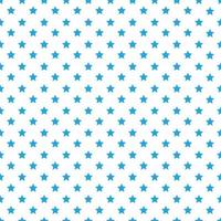 Blue Seamless Stars Patterns On White Background vector