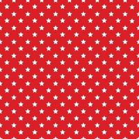 Seamless Stars Patterns On Red Background vector