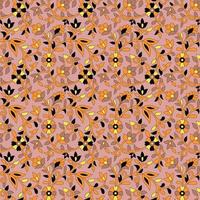 .Seamless floral pattern with tropical flowers, and watercolor. Vector illustration. ready for print. pattern design