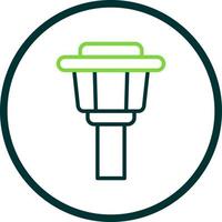 Control Tower Vector Icon Design