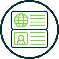Visa Vector Icon Design