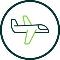 Airplane Vector Icon Design