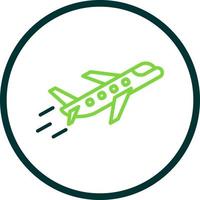 Airplane Vector Icon Design