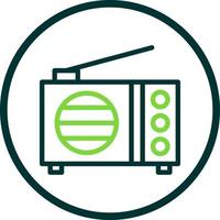 diseño de icono de vector de radio