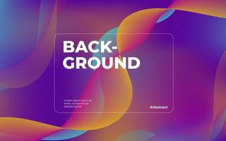 Abstract Blend Background with Dynamic Flow Composition vector