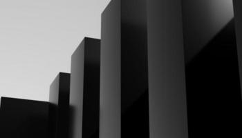 Black and white abstract architecture business background photo