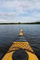 Latvian lake landscapes in summer photo